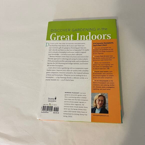 The Complete Houseplant Survival Manual by Barbara Pleasant paperback book - Picture 4 of 5